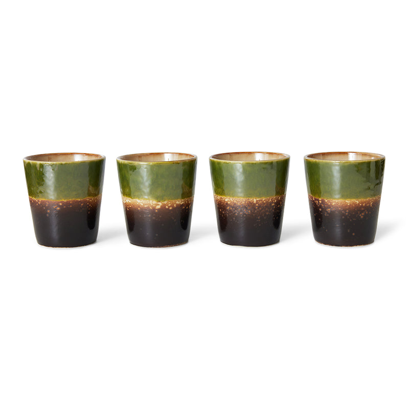 Hk Living 70's ceramics kahvimuki, Algae