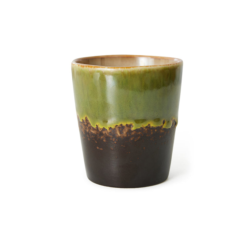 Hk Living 70's ceramics kahvimuki, Algae