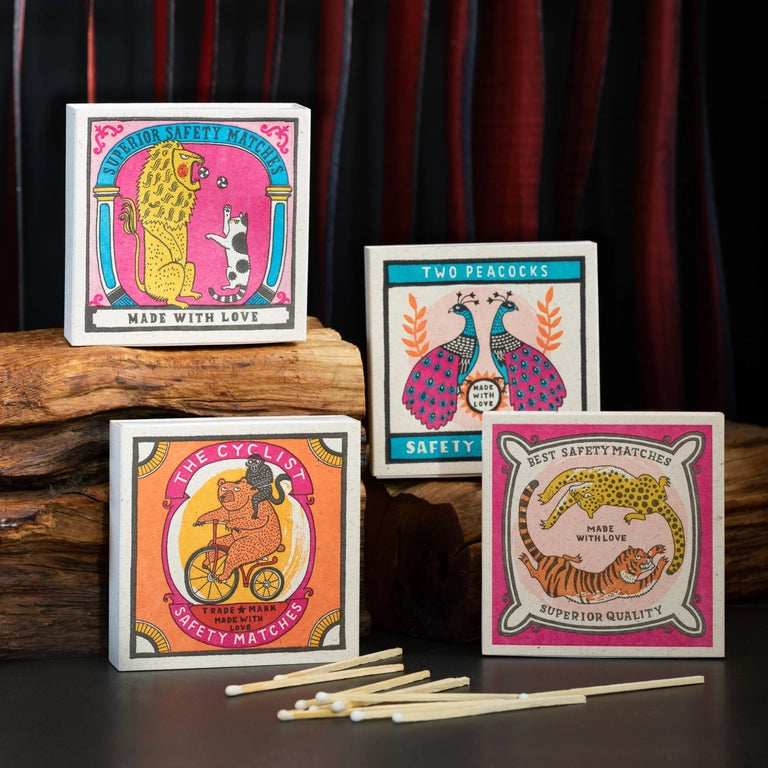 Archivist Chasing Big Cats Tulitikut