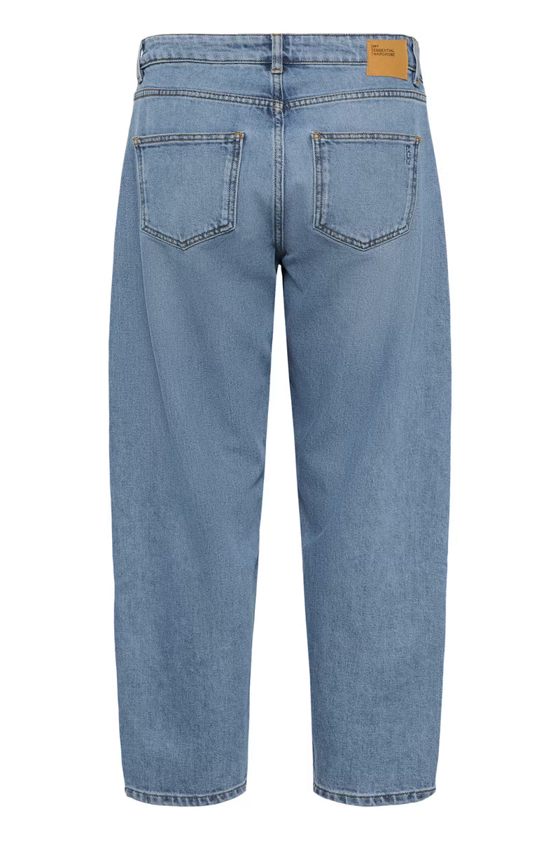 Baloo Barrel Jeans, medium blue 28"