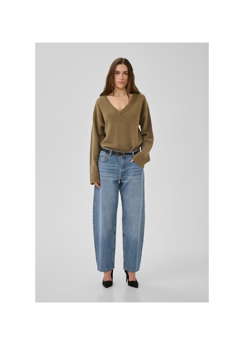 Baloo Barrel Jeans, medium blue 28"