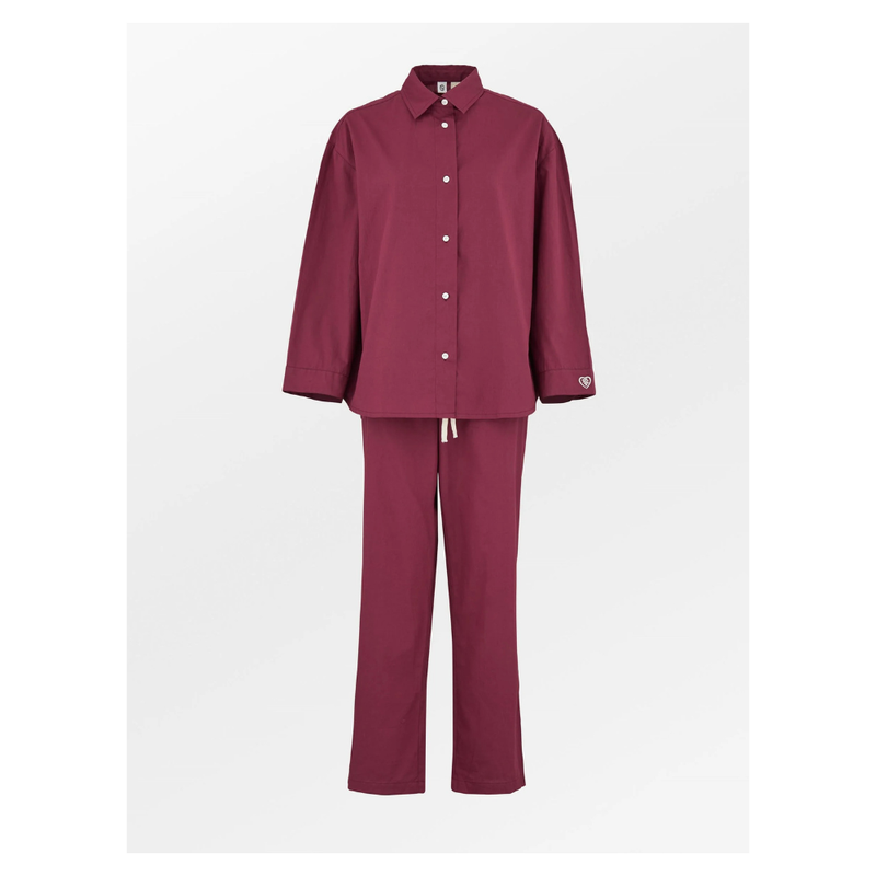 Becksöndergaard Aura pyjama-asu, Burgundy