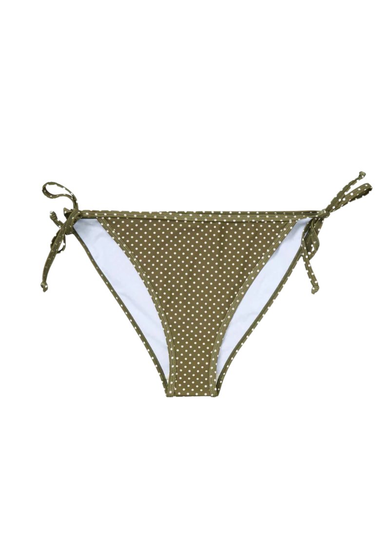 Becksöndergaard Polka Dot Baila Bikinialaosa, Dark olive