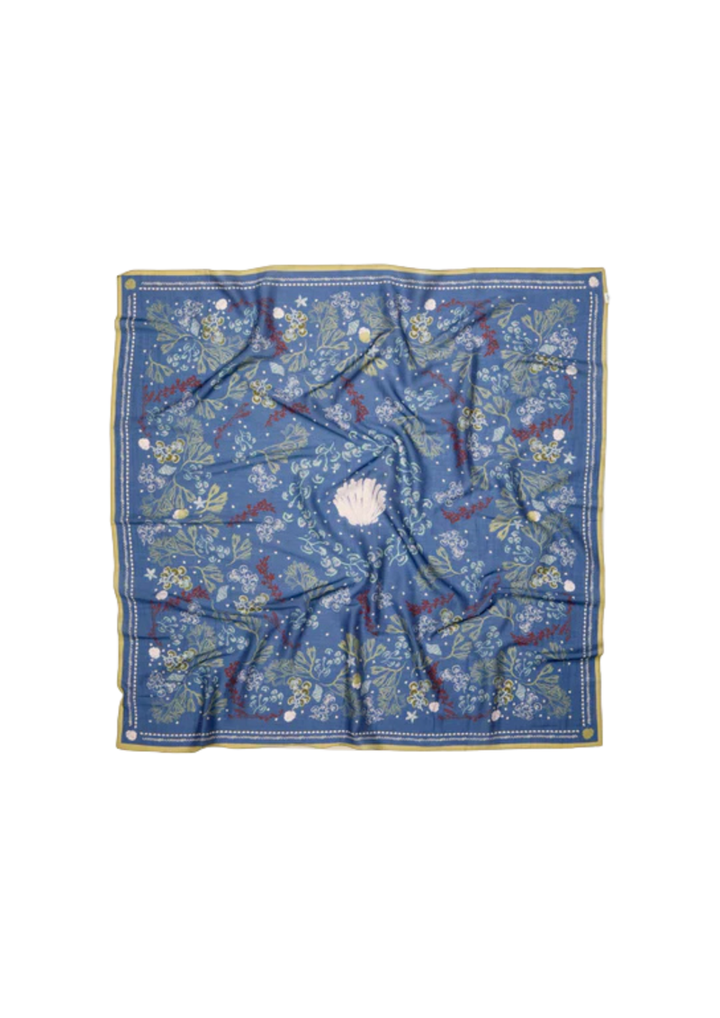 Becksöndergaard Seastoria Sico huivi, Vintage Indigo Blue