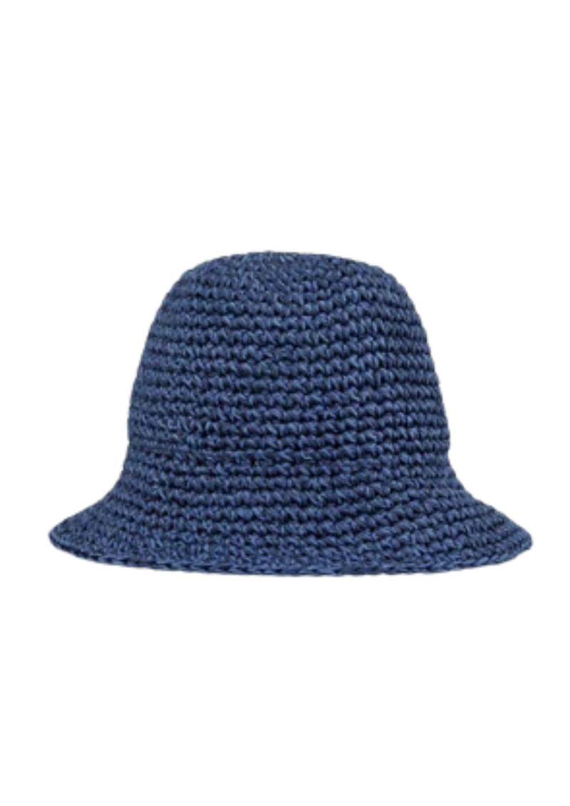 Becksöndergaard Strawchet Saverina olkihattu, Vintage Indigo Blue