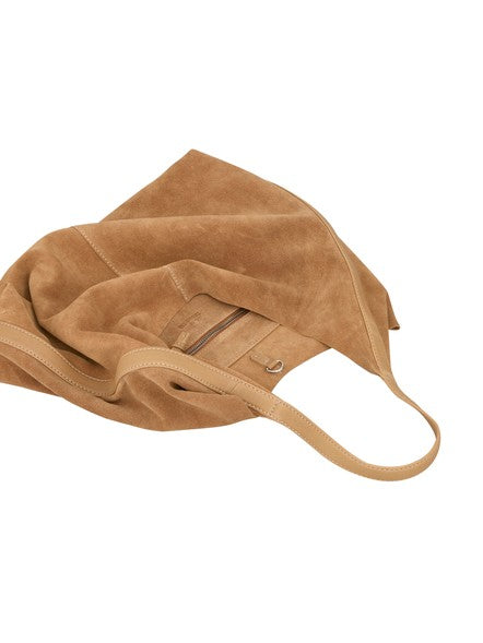 Becksöndergaard Suede Siena laukku, Almond Brown