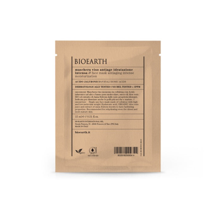 Bioearth Anti age Sheet kasvonaamio