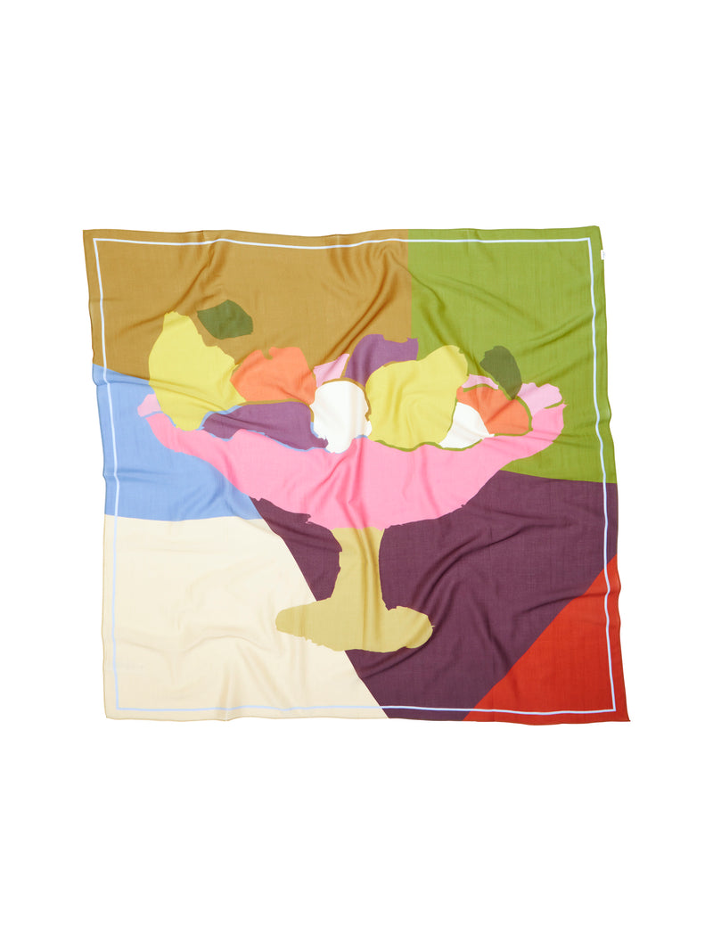 Becksöndergaard Blovia Sico huivi, Multi Colour