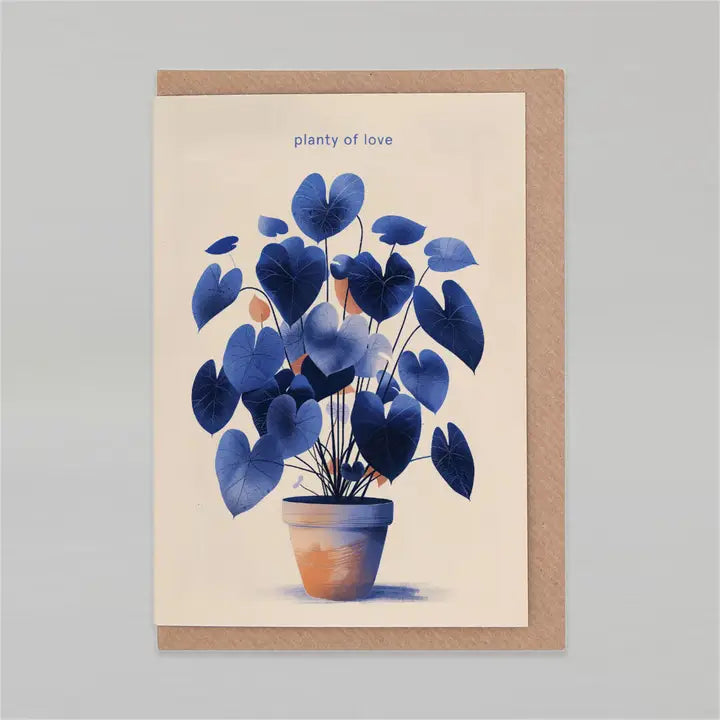 Planty Of Love onnittelukortti