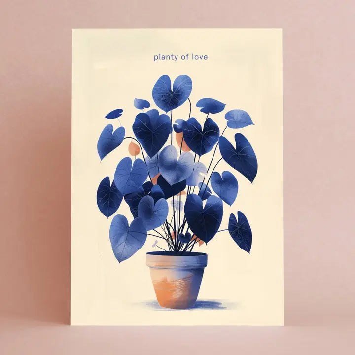 Planty Of Love onnittelukortti