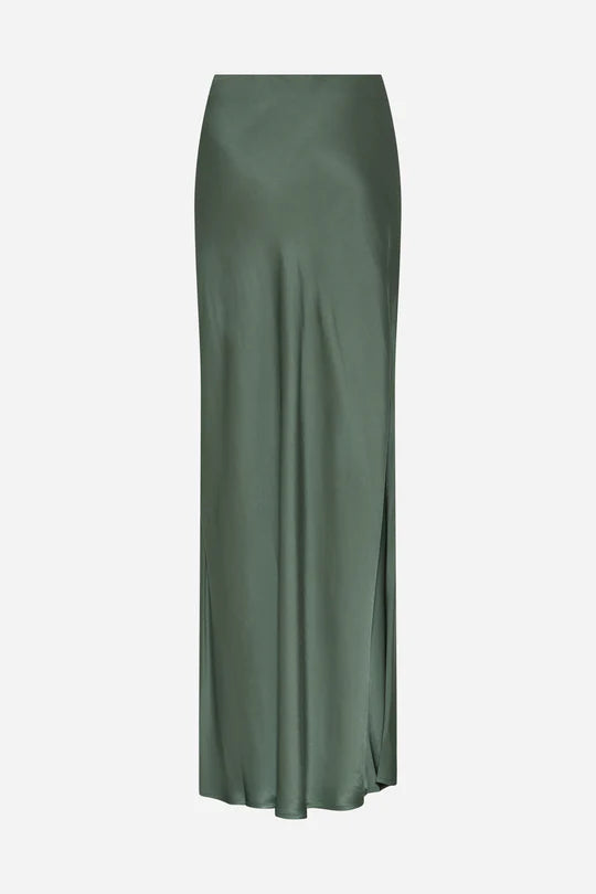 Bruuns Bazaar Joanelle satiinihame, Sweet Green