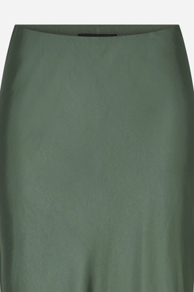 Bruuns Bazaar Joanelle satiinihame, Sweet Green