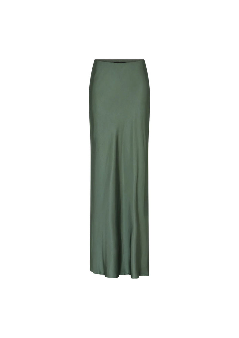 Bruuns Bazaar Joanelle satiinihame, Sweet Green