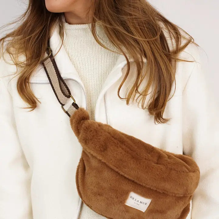 De La Mur Fleece crossbody laukku