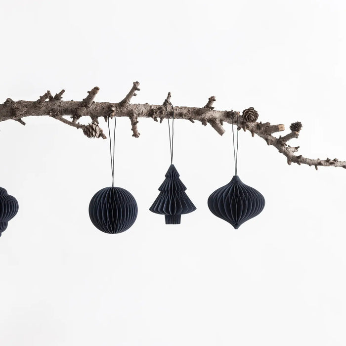 Paperinen joulukoriste Jewel, Midnight Blue