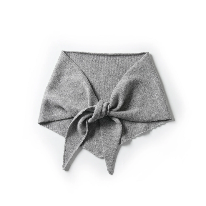 Triangle 100% cashmir huivi, grey