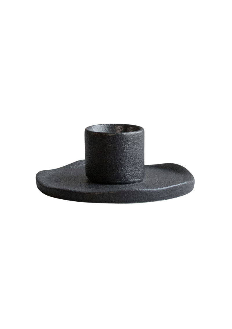 Keraaminen kynttilänjalka, Cast Iron