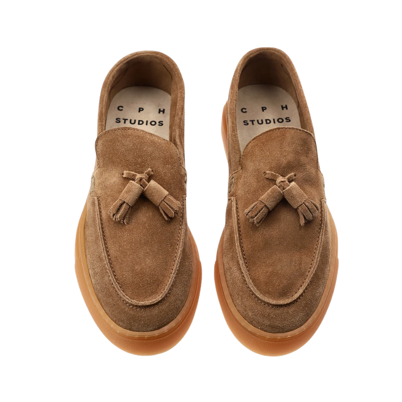 Copenhagen Studios CPH164 tassel-loaferit, new brown