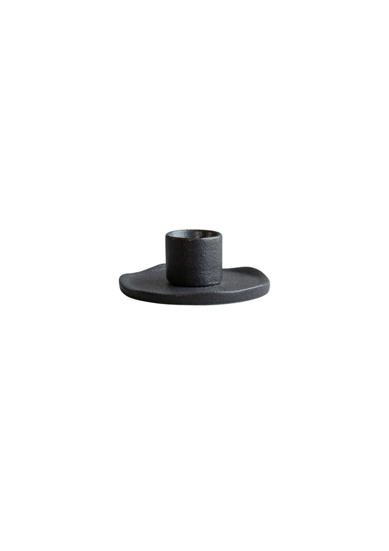 Keraaminen kynttilänjalka, Cast Iron