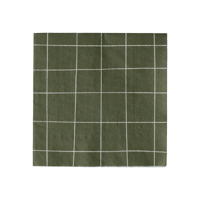 DBKD Square paperiservetti, Green