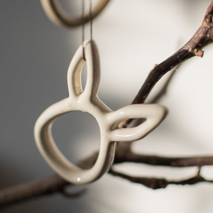 Sprinkle Rabbit servettirangas / koriste, vanilla