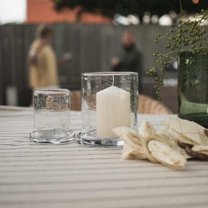 Bubble kynttilälyhty ja kukkavaasi medium, clear
