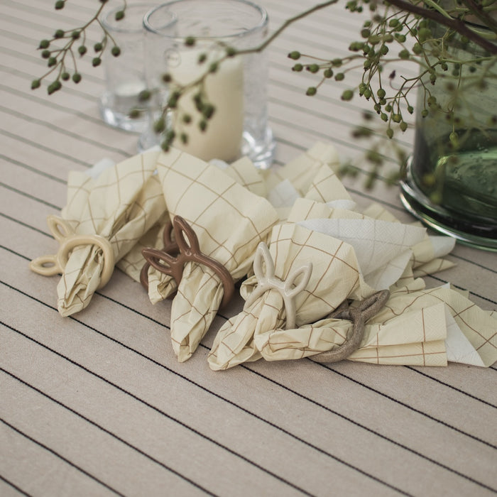 Sprinkle Rabbit servettirangas / koriste, vanilla