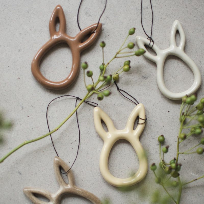 Sprinkle Rabbit servettirangas / koriste, vanilla