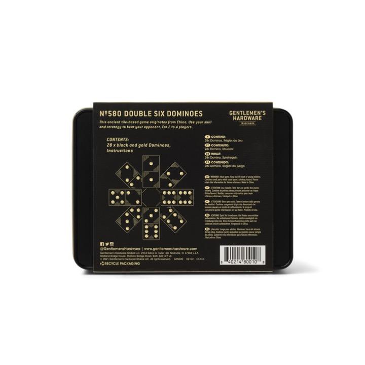 Gentlemen's Hardware Dominos in a Tin