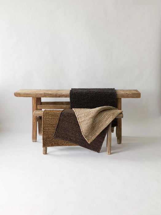 Sumak hamppumatto, café 60 x 90 cm