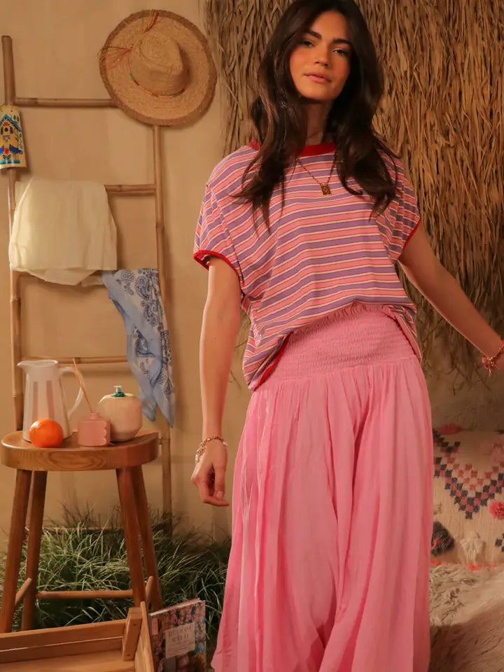 The Corner Top Riva Stripe T-paita