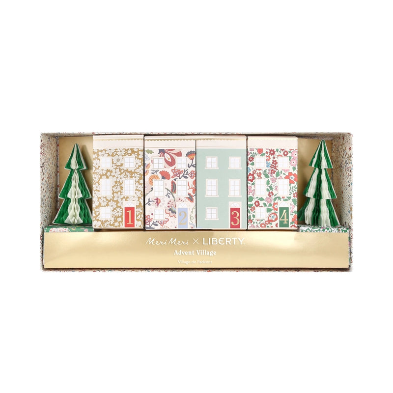 Meri Meri Liberty joulukalenteri village