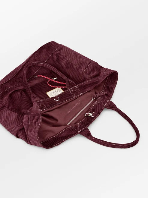 Becksöndergaard Corduroy Cecilia laukku, Maroon Brown