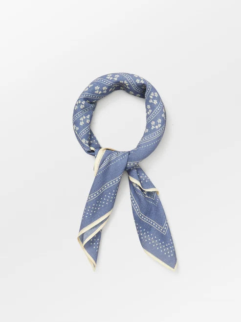 Becksöndergaard Talianna Cotta huivi, Vintage Indigo Blue