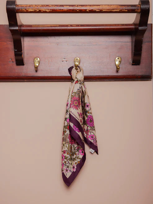 Becksöndergaard Elyfiora Sia silkkihuivi, Cashmere Rose