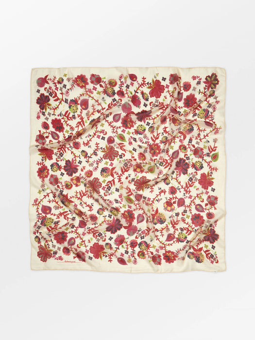 Bromflora Tabby Sia S silkkihuivi, Birch white