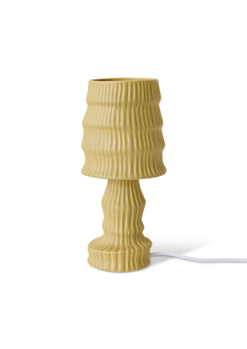 HK Living Ceramic pöytävalaisin, Ochre