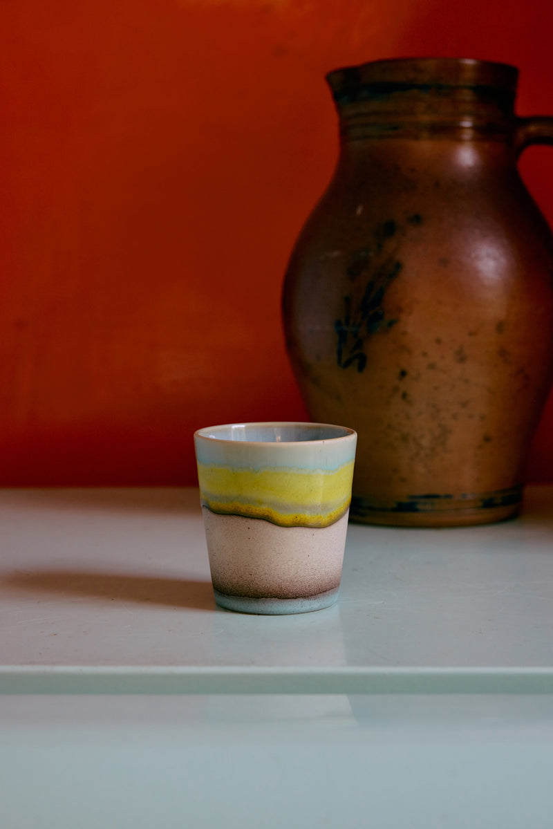 70's ceramics coffee mug, Glint