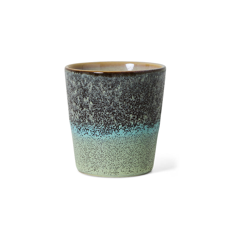 70's ceramics coffee mug, Thicket