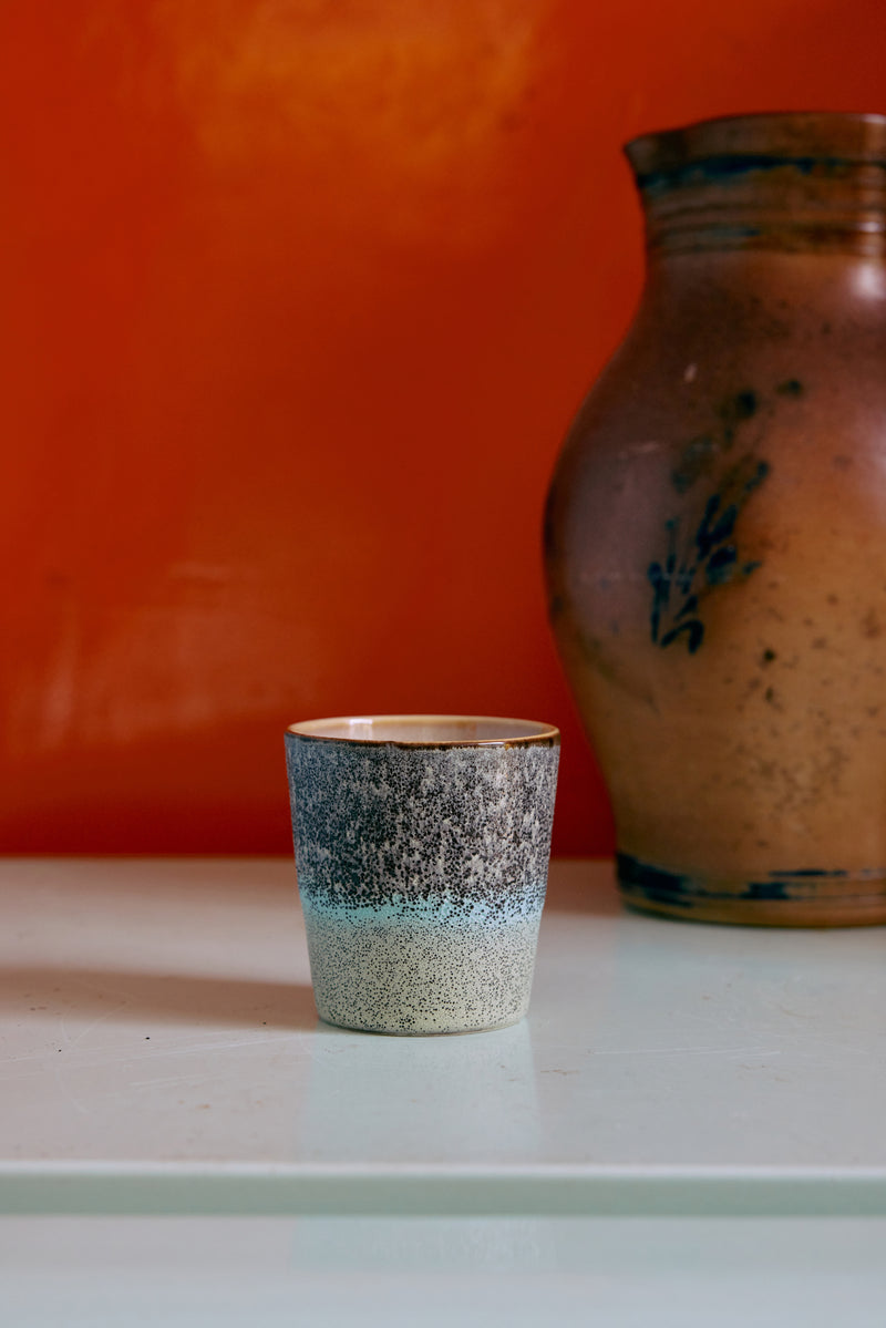 70's ceramics coffee mug, Thicket