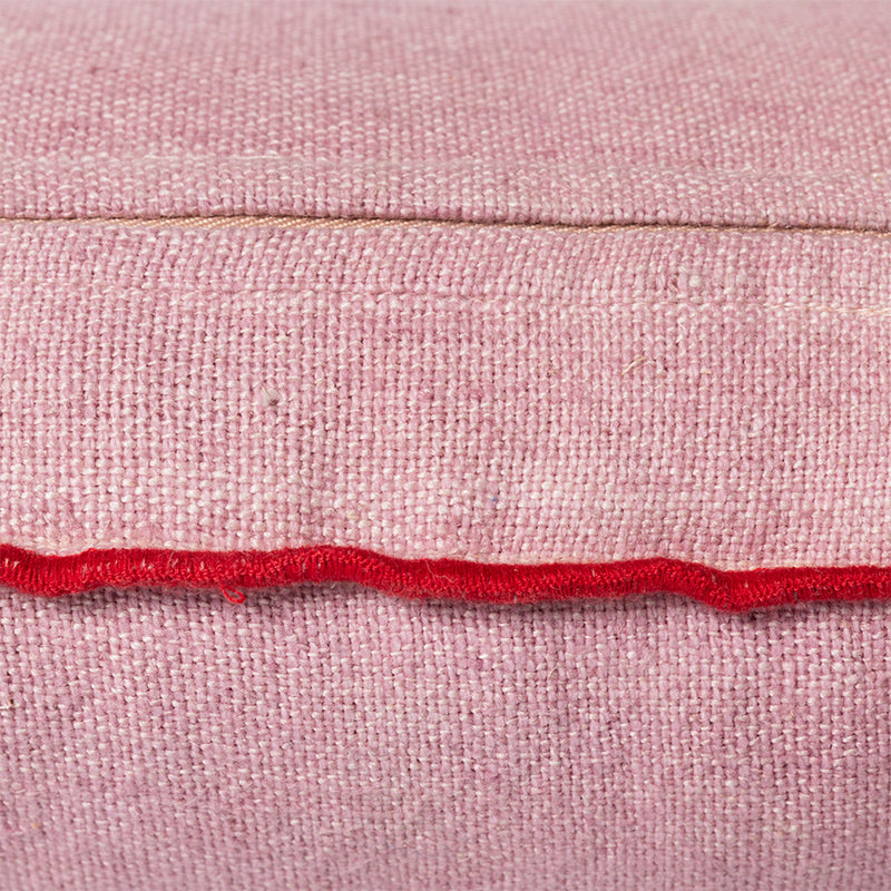 Hk Living Linen mix koristetyyny candyfloss, 50 x 30 cm