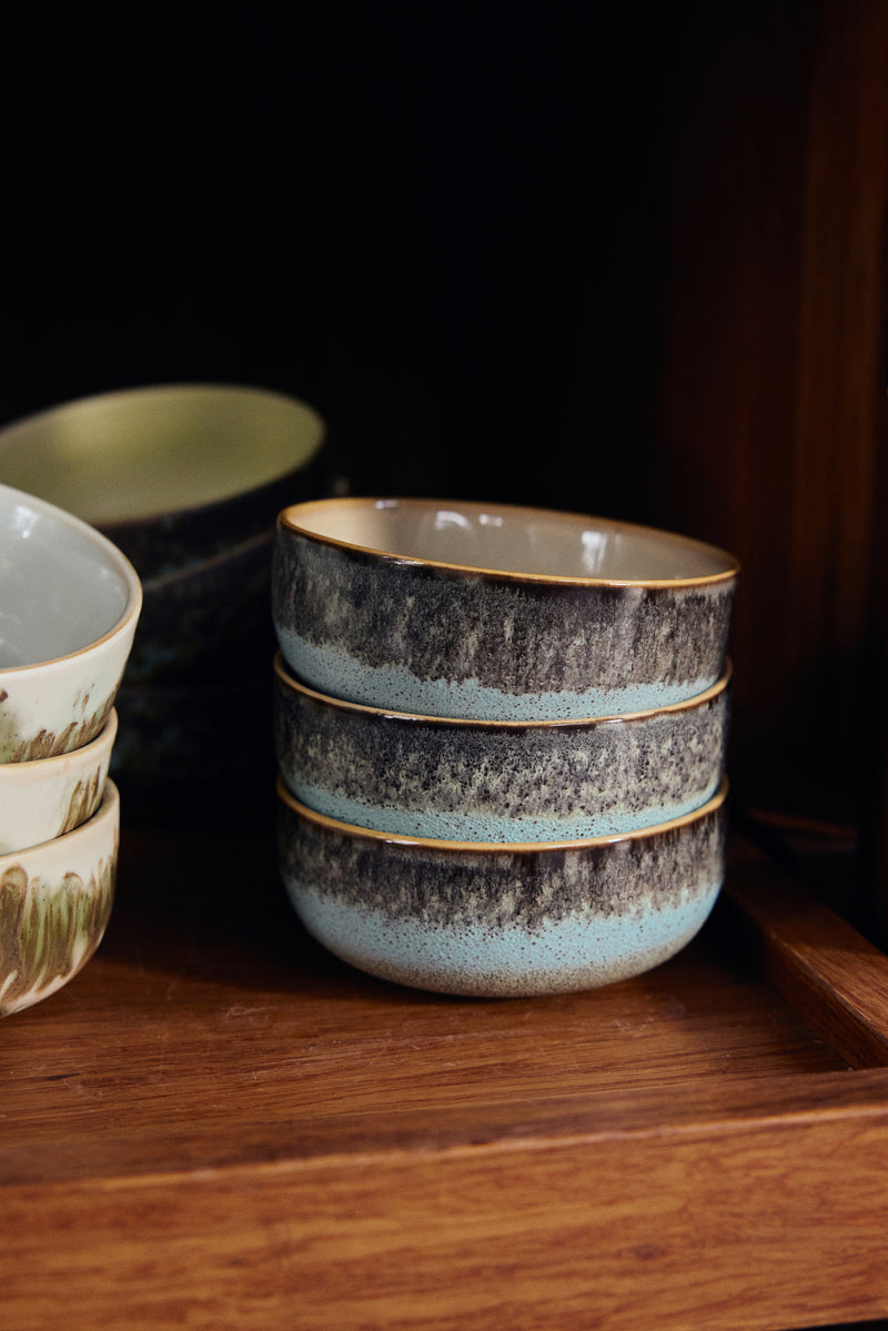 HK Living 70's ceramics tapas bowl, Thicket