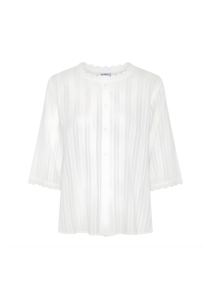Humble By Sofie puuvillapaita, Off white