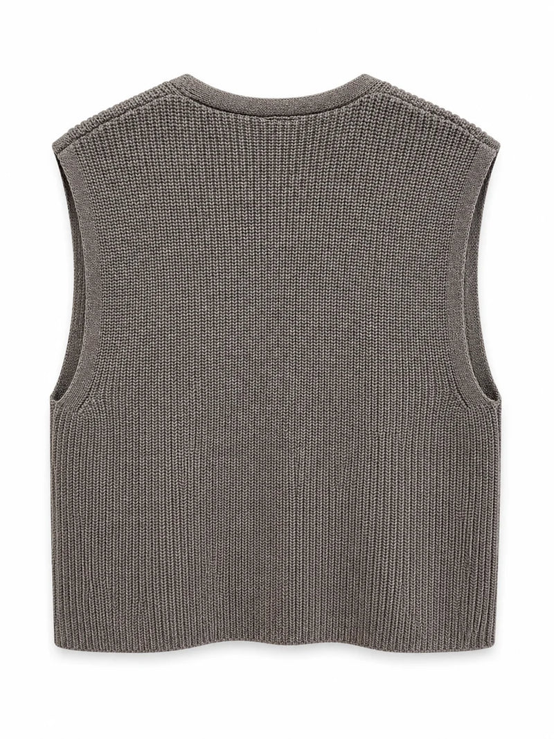 Humble By Sofie Piline neuleliivi, Grey Melange