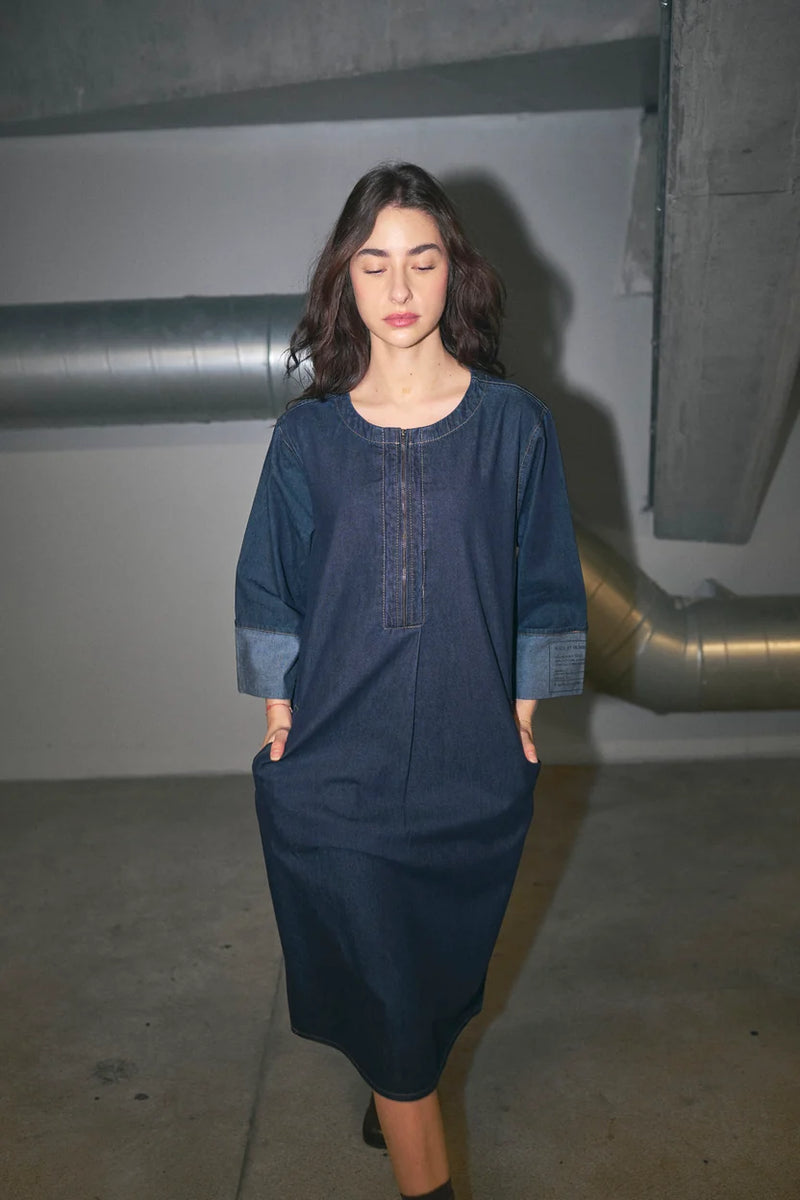 Humble By Sofie Pilot farkkumekko, Dark Blue