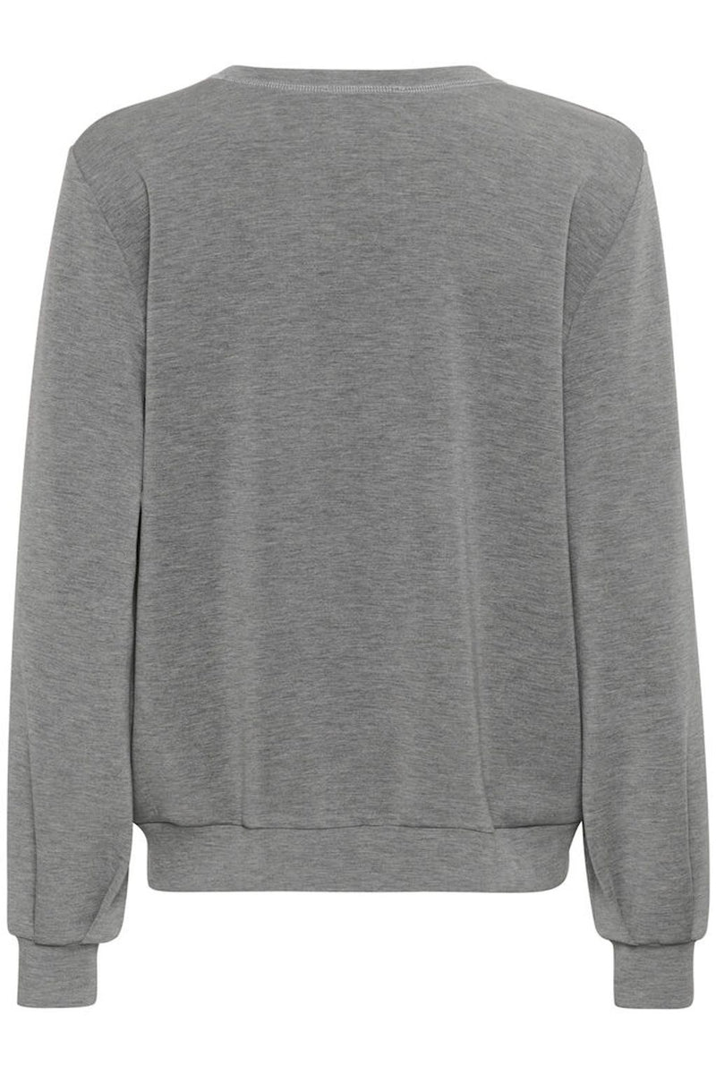 The Sweat blouse - collegepaita, dark grey melange