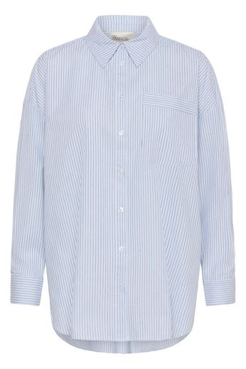 Feline Boxy Shirt paitapusero, Cashmere Blue Striped