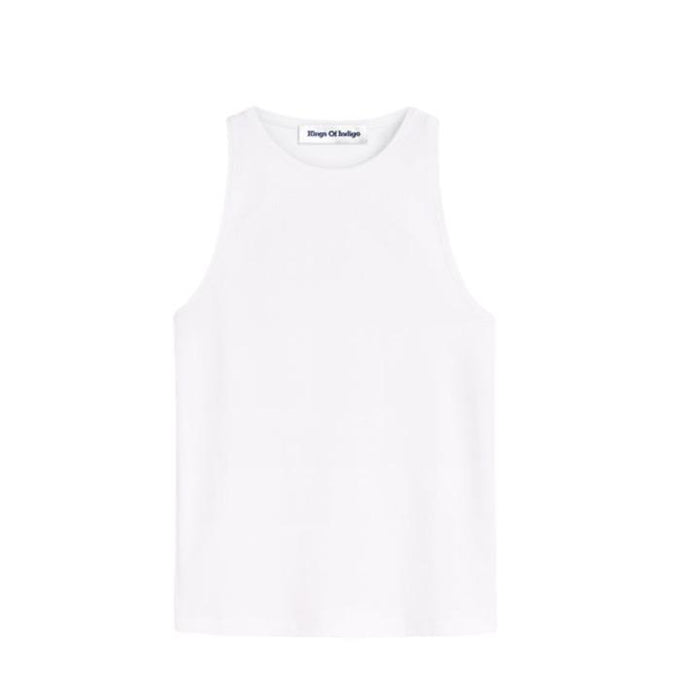 Kings Of Indigo, Alouette top, White