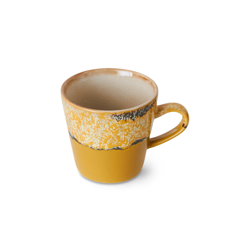 HK Living 70's ceramics americano kahvimuki, Sunbeam
