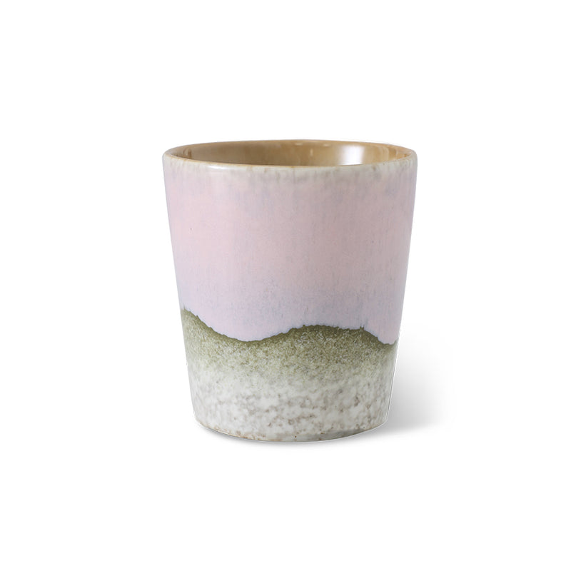 HK Living 70's ceramics coffee mug, Bramble
